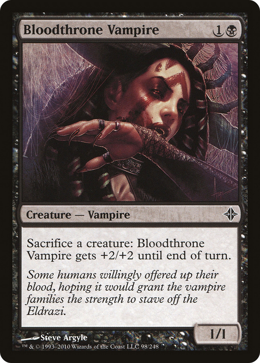 Bloodthrone Vampire [Rise of the Eldrazi] Foil