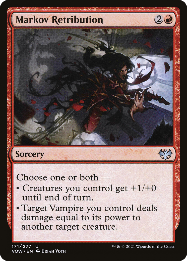 Markov Retribution [Innistrad: Crimson Vow] Foil