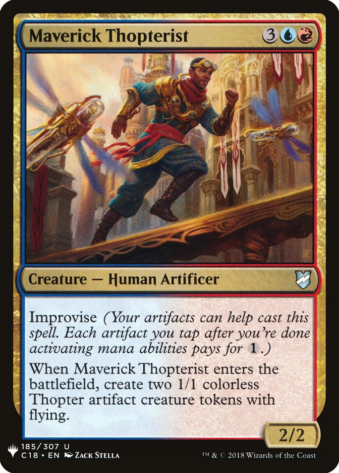 Maverick Thopterist [Mystery Booster] | Silver Goblin