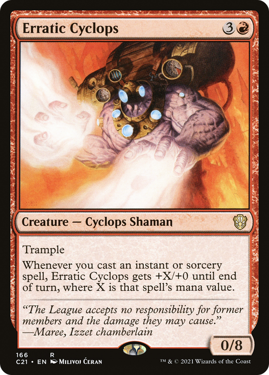 Erratic Cyclops [Commander 2021]