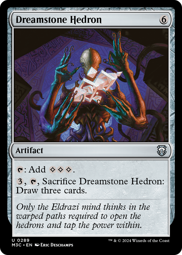 Dreamstone Hedron (Ripple Foil) [Modern Horizons 3 Commander] | Silver Goblin