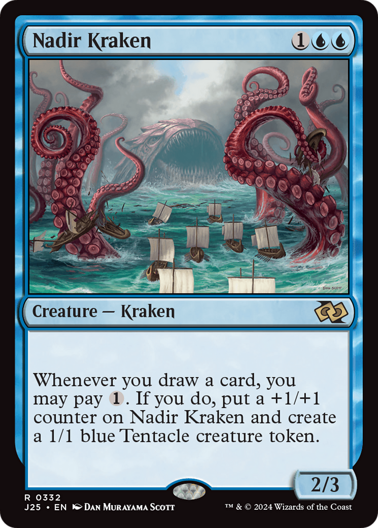 Nadir Kraken [Foundations Jumpstart] | Silver Goblin