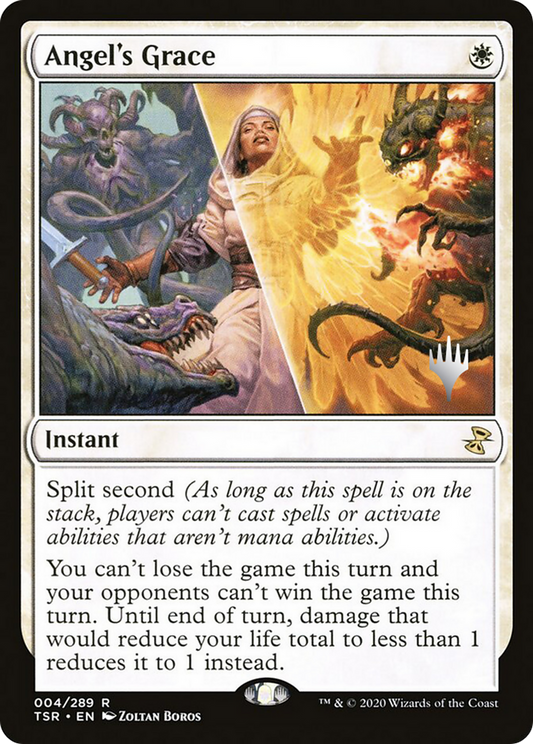 Angel's Grace (Promo Pack) [Wilds of Eldraine Promos] Foil