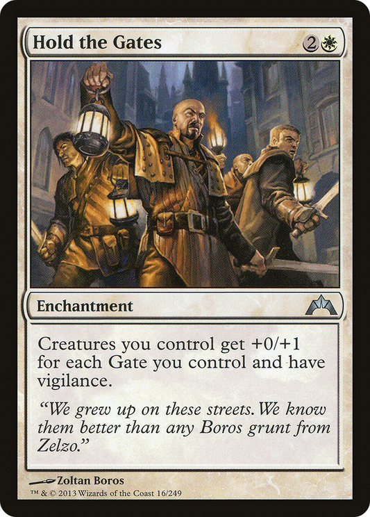 Hold the Gates [Gatecrash] Foil