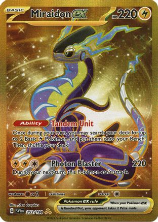 Miraidon ex (253/198) [Scarlet & Violet: Base Set] | Silver Goblin