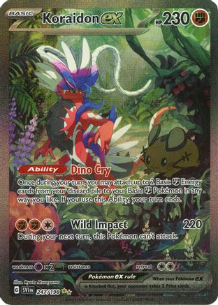 Koraidon ex (247/198) [Scarlet & Violet: Base Set] | Silver Goblin