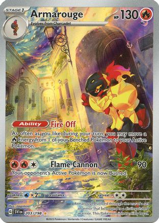 Armarouge - 203/198 (203) Holofoil - SV01 Scarlet & Violet Base Set