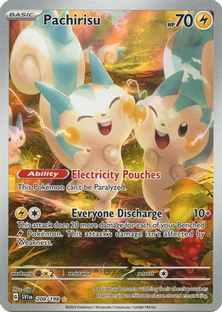 Pachirisu (208/198) [Scarlet & Violet: Base Set] | Silver Goblin