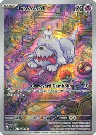 Greavard (214/198) [Scarlet & Violet: Base Set] | Silver Goblin