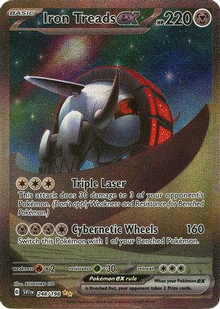 Iron Treads ex - 248/198 (248) Holofoil - SV01 Scarlet & Violet Base Set