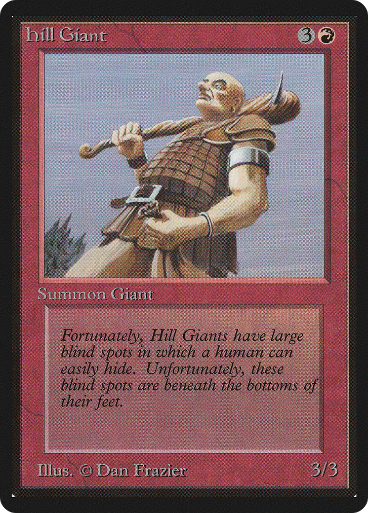 Hill Giant [Beta Edition] | Silver Goblin