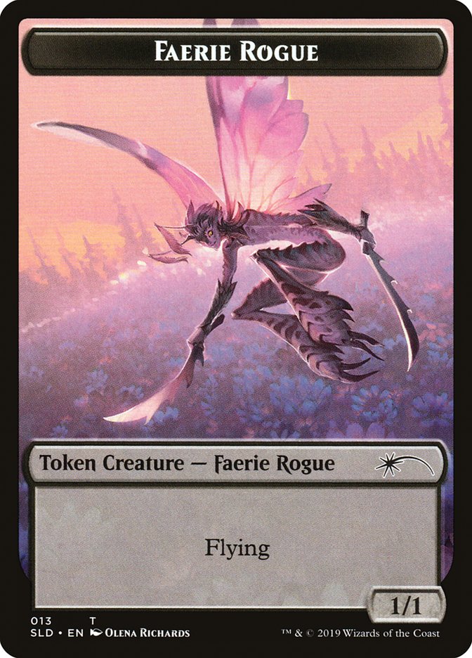 Faerie Rogue Token (013) [Secret Lair Drop Series] | Silver Goblin