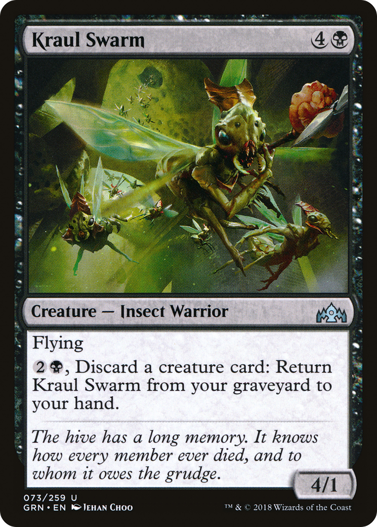 Kraul Swarm (073) - Guilds of Ravnica