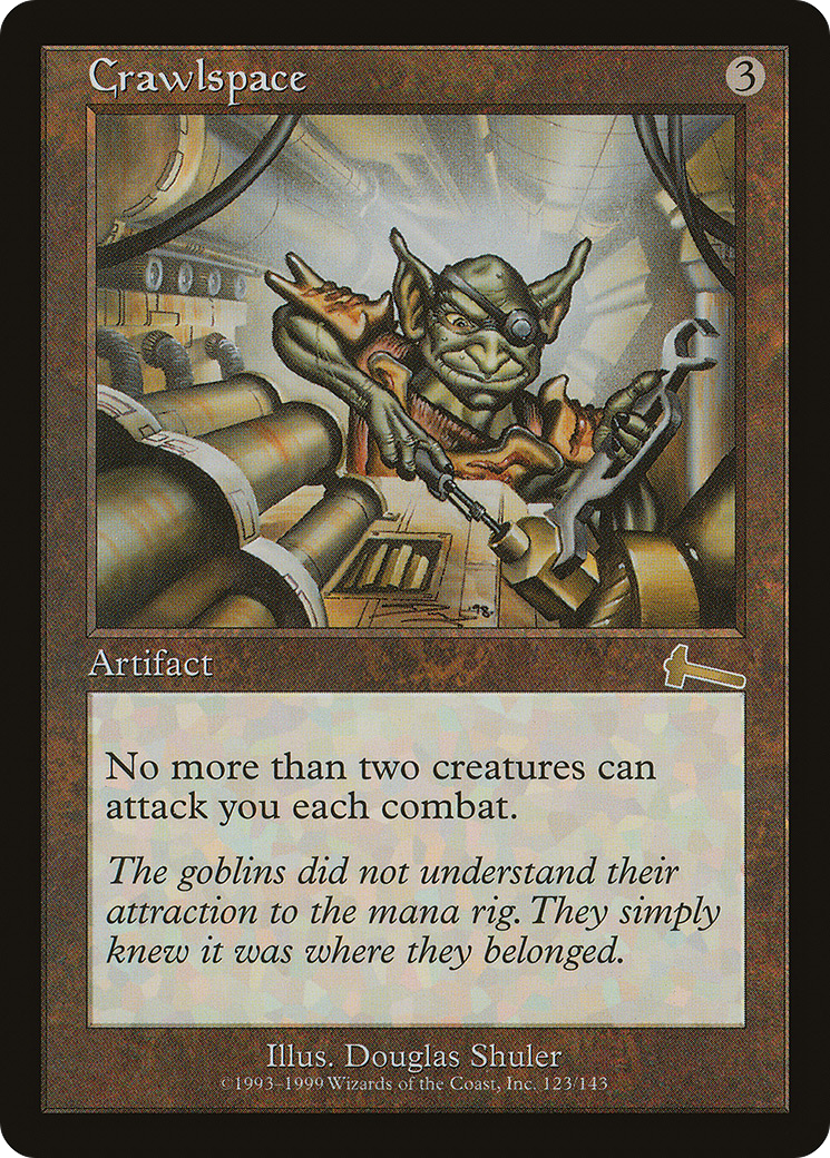 Crawlspace (123) Foil - Urza's Legacy