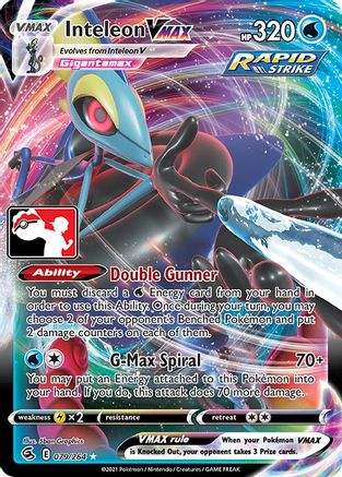 Inteleon VMAX (079/264) [Prize Pack Series Two] | Silver Goblin