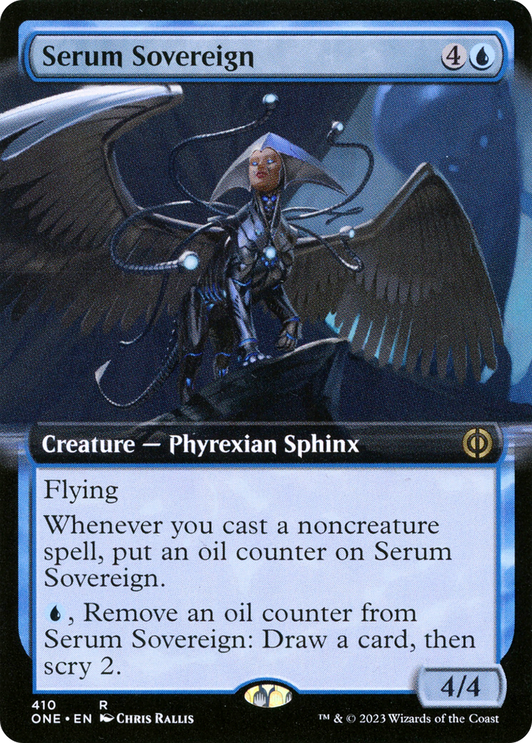 Serum Sovereign (Extended Art) [Phyrexia: All Will Be One] Foil