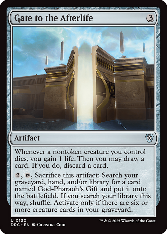 Gate to the Afterlife (130) - Commander: Aetherdrift