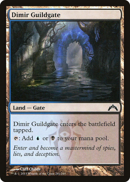 Dimir Guildgate [Gatecrash] Foil