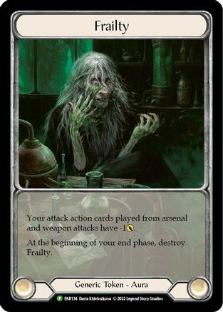 Frailty (FAB134) Rainbow Foil - FaB Promos