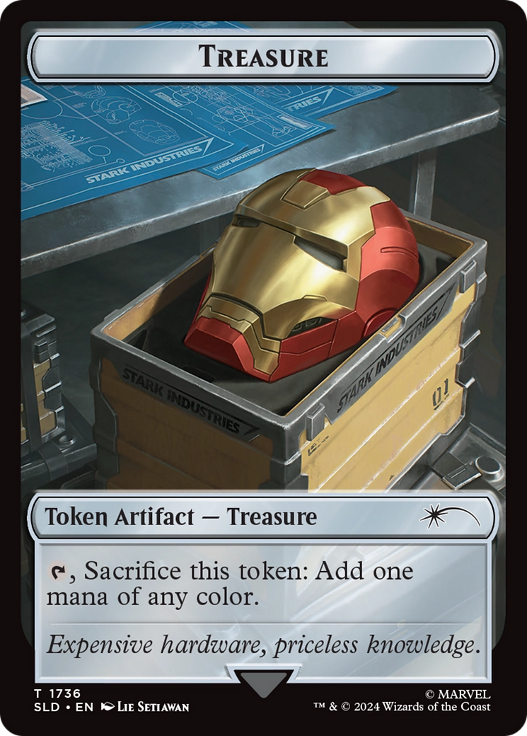 Treasure Token (1736) [Secret Lair Drop Series] | Silver Goblin