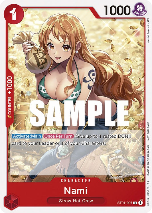 Nami (Tournament Pack Vol. 3) [Participant] (ST01-007)
