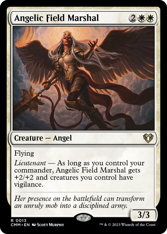 Angelic Field Marshal [Commander Masters] Foil