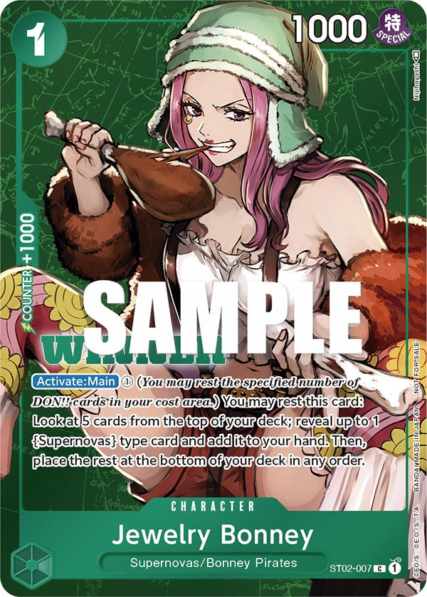 Jewelry Bonney (Tournament Pack Vol. 3) [Winner] [One Piece Promotion Cards] | Silver Goblin