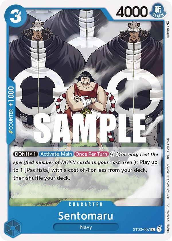 Sentomaru (Tournament Pack Vol. 3) [Participant] [One Piece Promotion Cards] | Silver Goblin