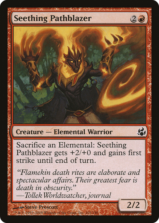 Seething Pathblazer [Morningtide] Foil