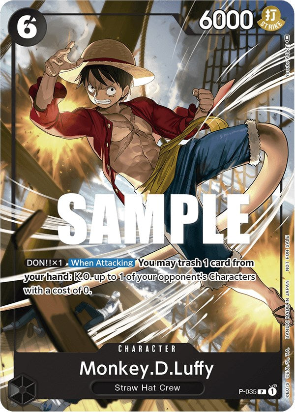 Monkey.D.Luffy (Pirates Party Vol. 3) [One Piece Promotion Cards] | Silver Goblin