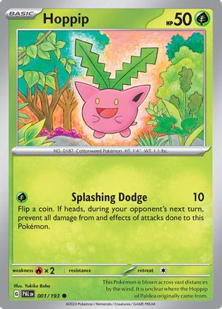 Hoppip (1) Reverse Holofoil - Paldea Evolved