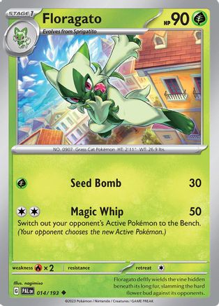 Floragato (014/193) [Scarlet & Violet: Paldea Evolved] | Silver Goblin