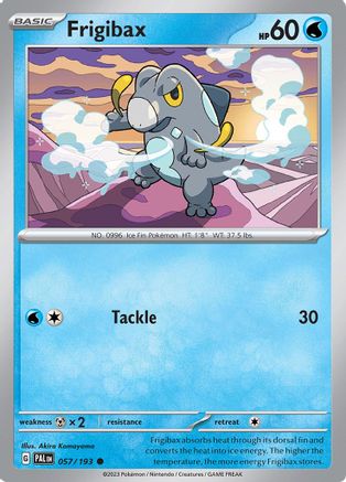 Frigibax - 057/193 (57) - SV02 Paldea Evolved
