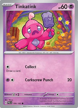 Tinkatink (100) Reverse Holofoil - Paldea Evolved