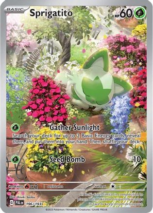 Sprigatito - 196/193 (196) Holofoil - SV02 Paldea Evolved