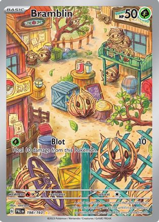 Bramblin - 198/193 (198) Holofoil - SV02 Paldea Evolved