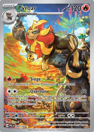 Pyroar (200) Holofoil - Paldea Evolved
