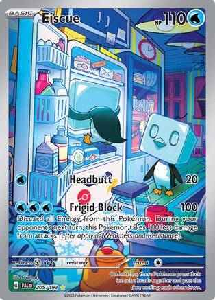 Eiscue (205) Holofoil - Paldea Evolved