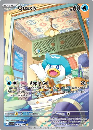 Quaxly - 206/193 (206) Holofoil - SV02 Paldea Evolved