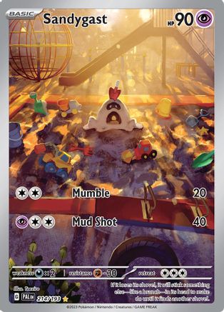 Sandygast - 214/193 (214) Holofoil - SV02 Paldea Evolved