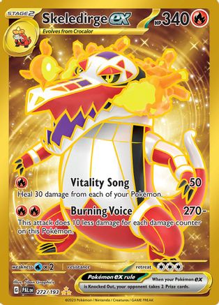 Skeledirge ex - 272/193 (272) Holofoil - SV02 Paldea Evolved