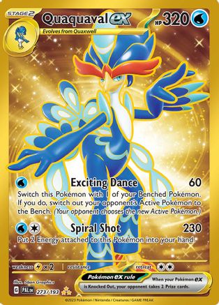 Quaquaval ex (273) Holofoil - Paldea Evolved