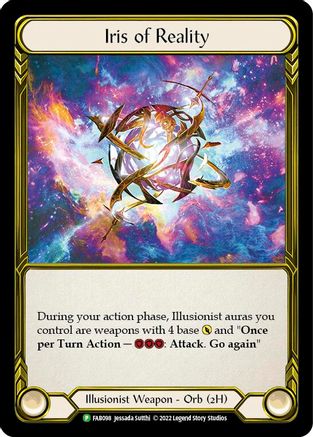 Iris of Reality (FAB098) Cold Foil - FaB Promos
