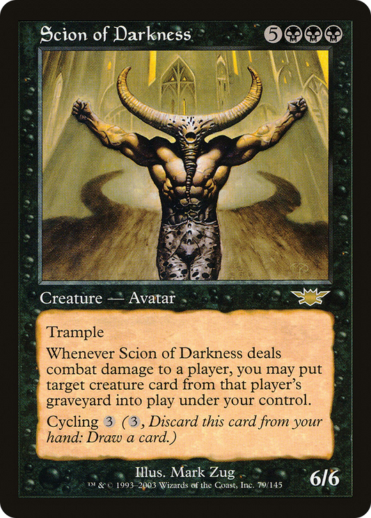 Scion of Darkness [Legions] Foil