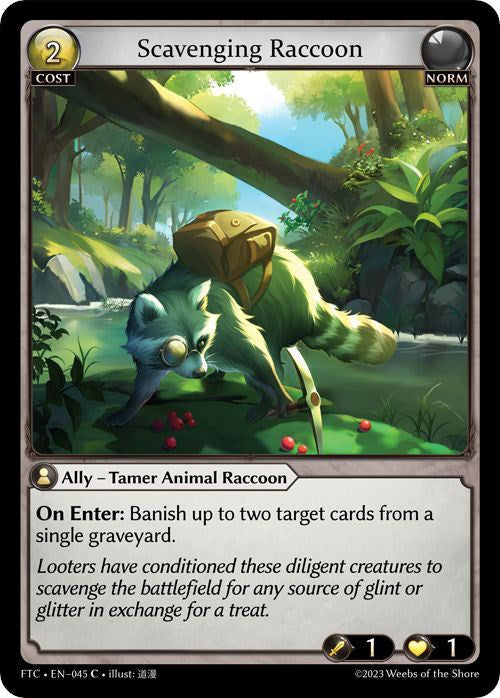 Scavenging Raccoon (045) [Fractured Crown] Foil