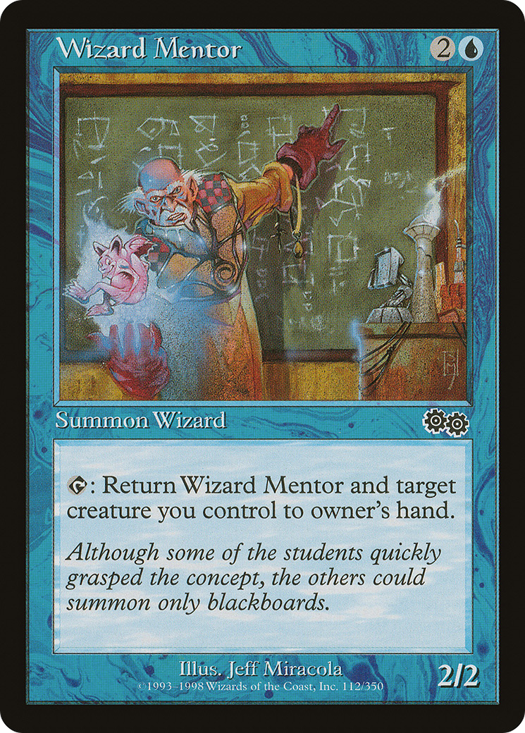 Wizard Mentor [Urza's Saga] | Silver Goblin