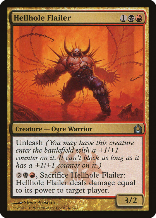 Hellhole Flailer [Return to Ravnica] Foil
