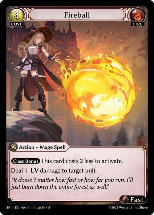 Fireball (006) [Supporter Pack 1] Foil