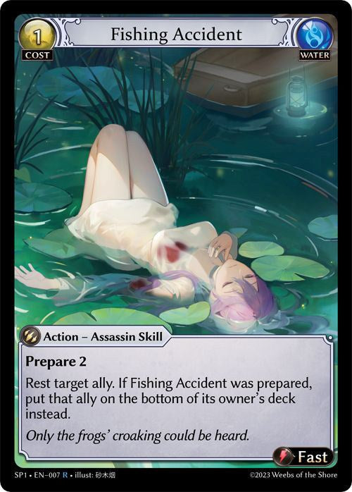 Fishing Accident (007) [Supporter Pack 1] Foil