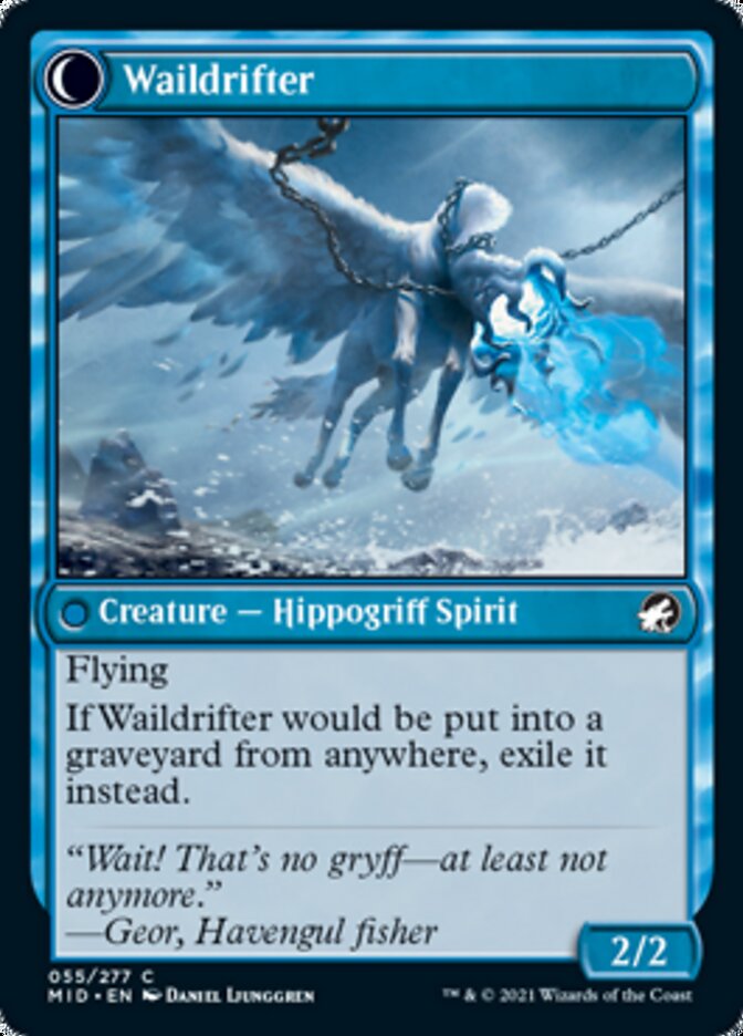 Galedrifter // Waildrifter [Innistrad: Midnight Hunt] | Silver Goblin